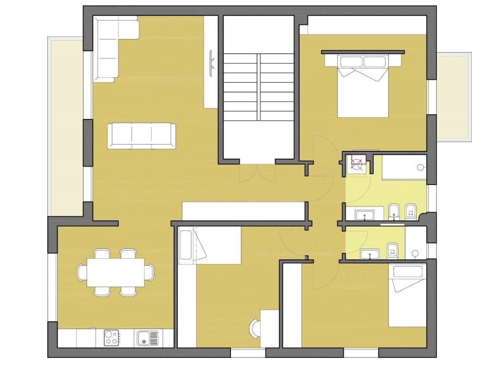 appartamento in vendita a Bologna in zona Colli