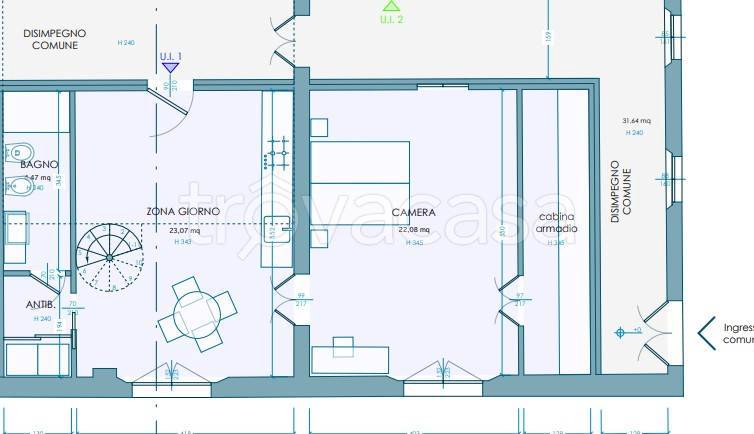 appartamento in vendita a Bologna in zona Santo Stefano
