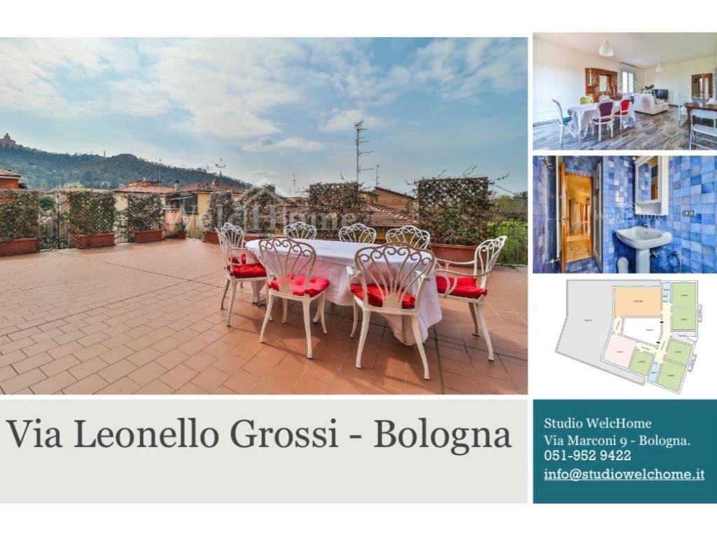 appartamento in vendita a Bologna in zona Saragozza