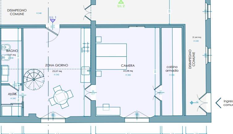 appartamento in vendita a Bologna in zona Santo Stefano