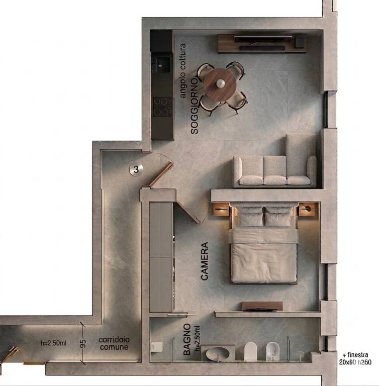 appartamento in vendita a Bologna in zona Santo Stefano