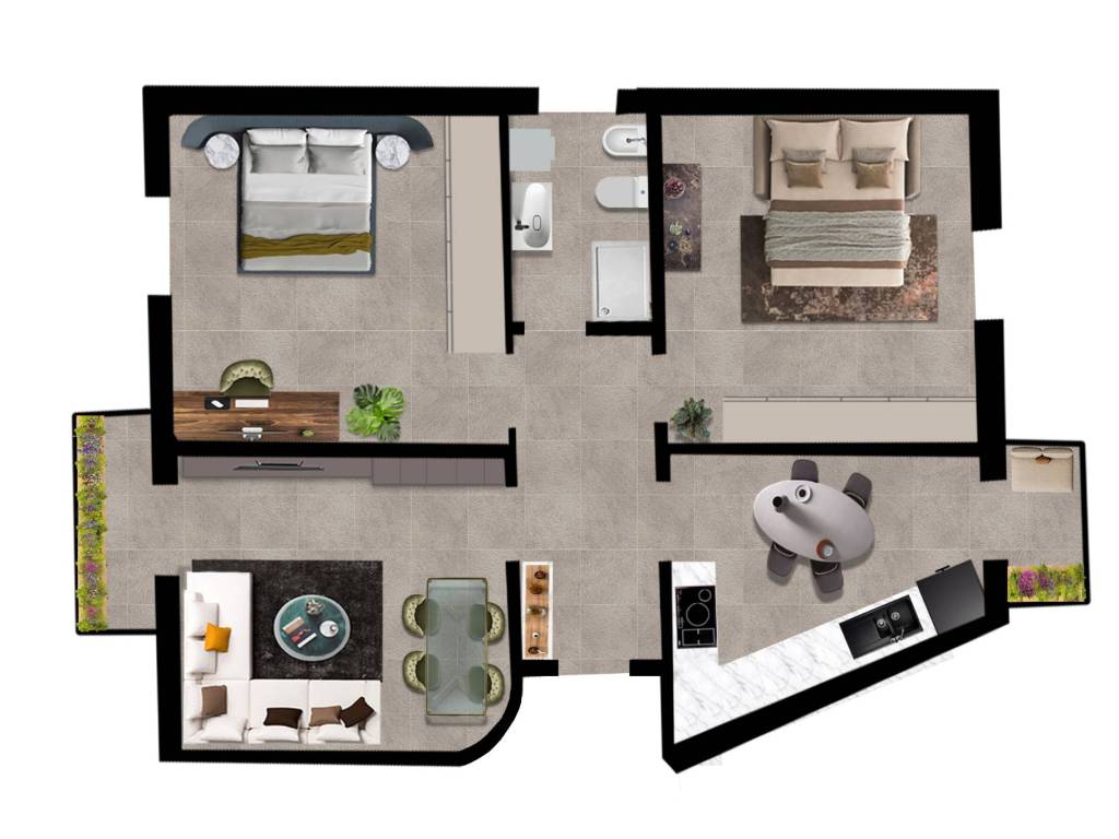 appartamento in vendita a Bologna in zona Saffi