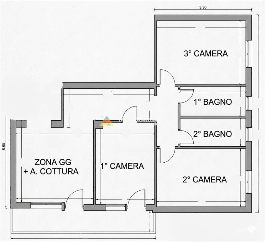 appartamento in vendita a Bologna in zona Centro Storico