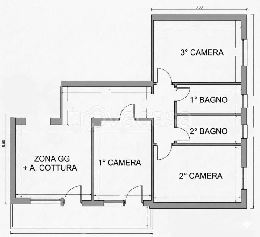 appartamento in vendita a Bologna in zona Centro Storico