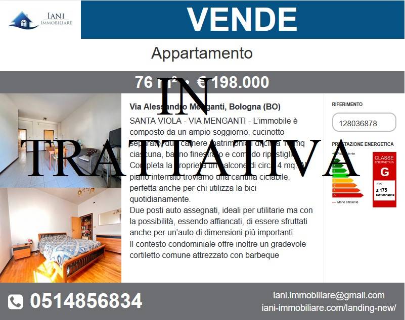 appartamento in vendita a Bologna in zona Santa Viola