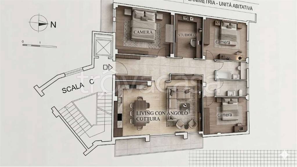 appartamento in vendita a Bologna