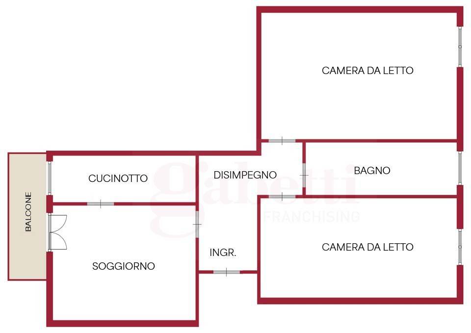appartamento in vendita a Bologna in zona Saragozza
