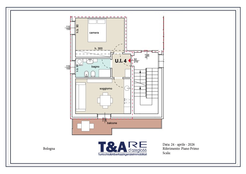 appartamento in vendita a Bologna in zona Centro Storico