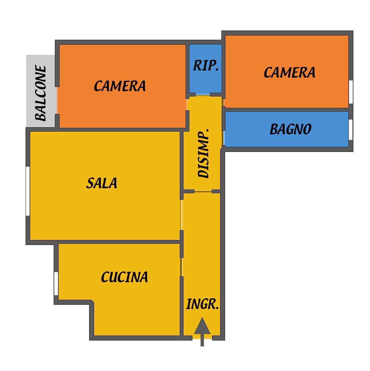 appartamento in vendita a Bologna