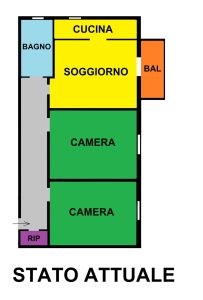 appartamento in vendita a Bologna in zona Reno