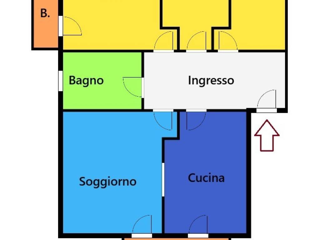 appartamento in vendita a Bologna in zona Savena
