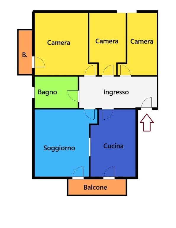 appartamento in vendita a Bologna