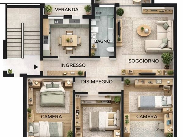 appartamento in vendita a Bologna in zona Santa Viola