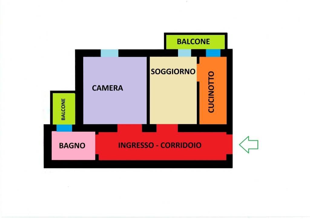 appartamento in vendita a Bologna