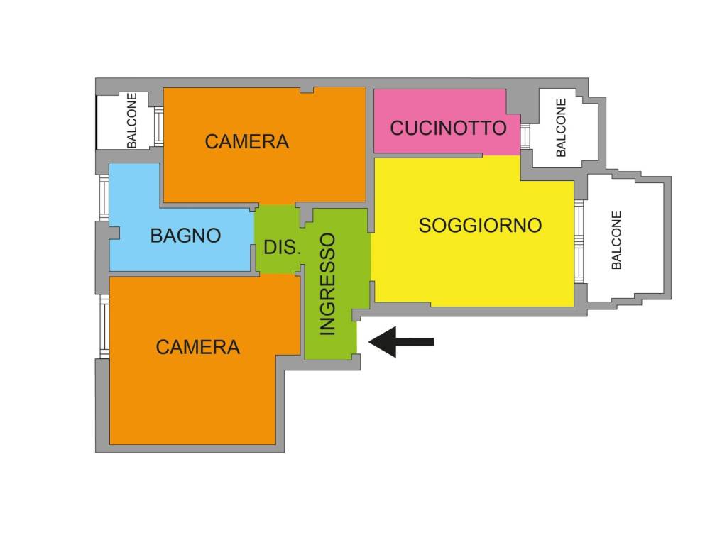 appartamento in vendita a Bologna in zona Bolognina