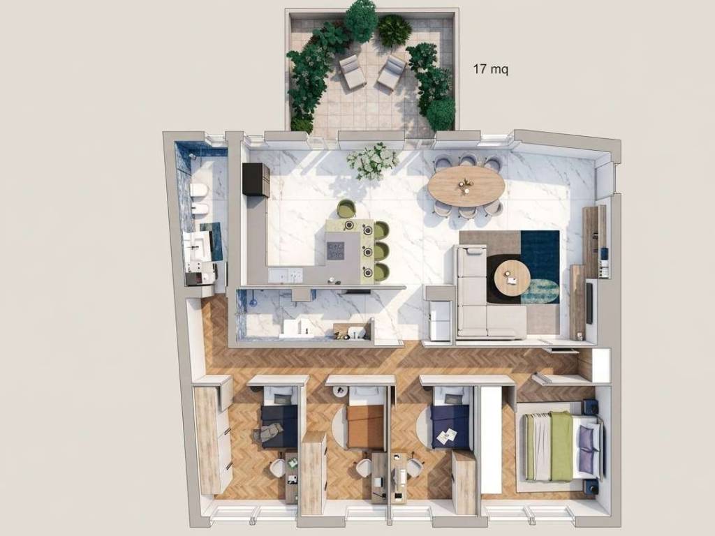 appartamento in vendita a Bologna in zona Centro Storico