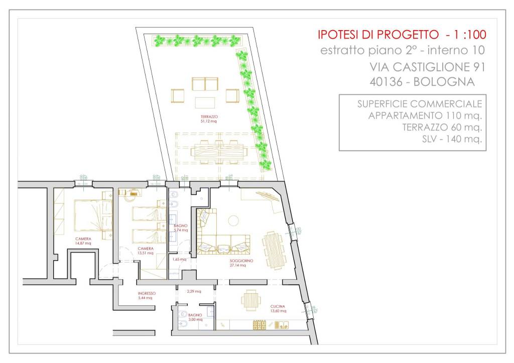 appartamento in vendita a Bologna in zona Santo Stefano