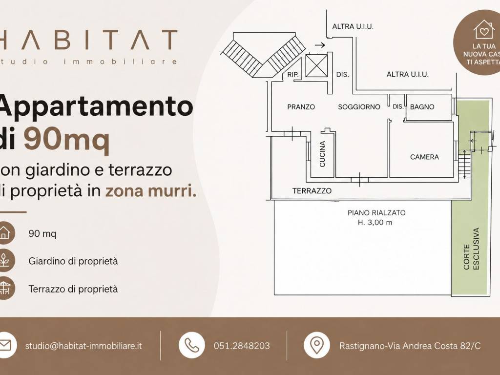 appartamento in vendita a Bologna in zona Murri