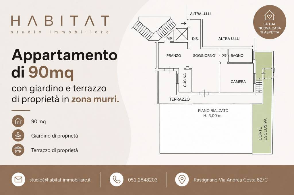 appartamento in vendita a Bologna in zona Murri