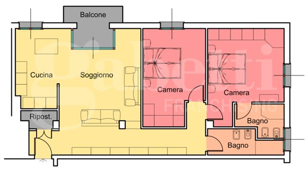 appartamento in vendita a Bologna in zona Murri