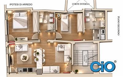 appartamento in vendita a Bologna in zona Santo Stefano