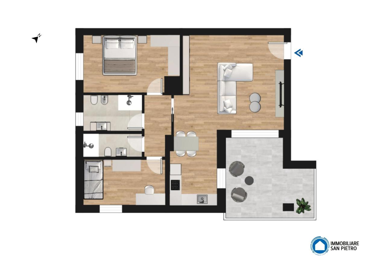 appartamento in vendita a Budrio