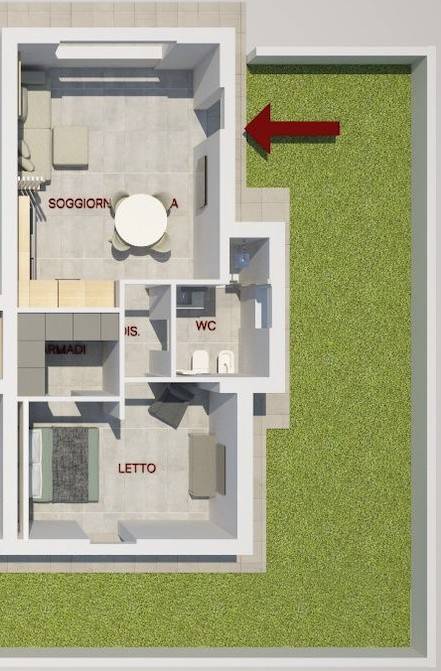 appartamento in vendita a Budrio