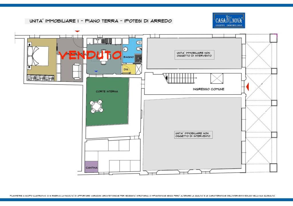 appartamento in vendita a Budrio