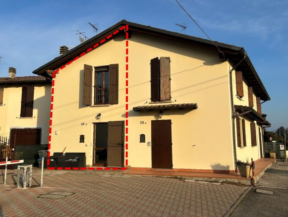 casa semindipendente in vendita a Budrio in zona Dugliolo