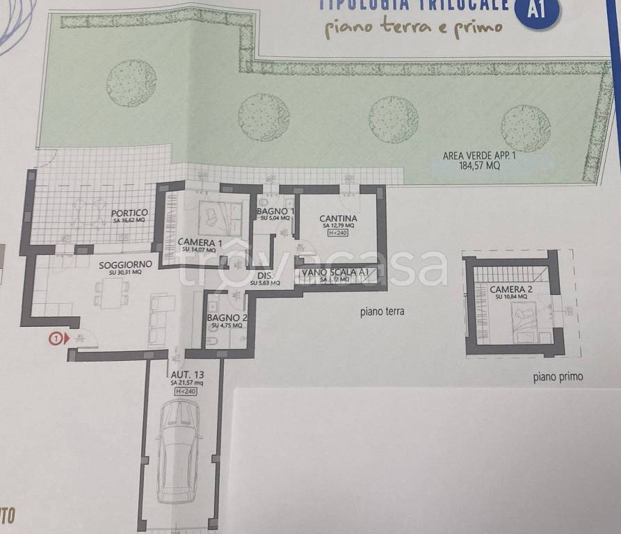 appartamento in vendita a Calderara di Reno