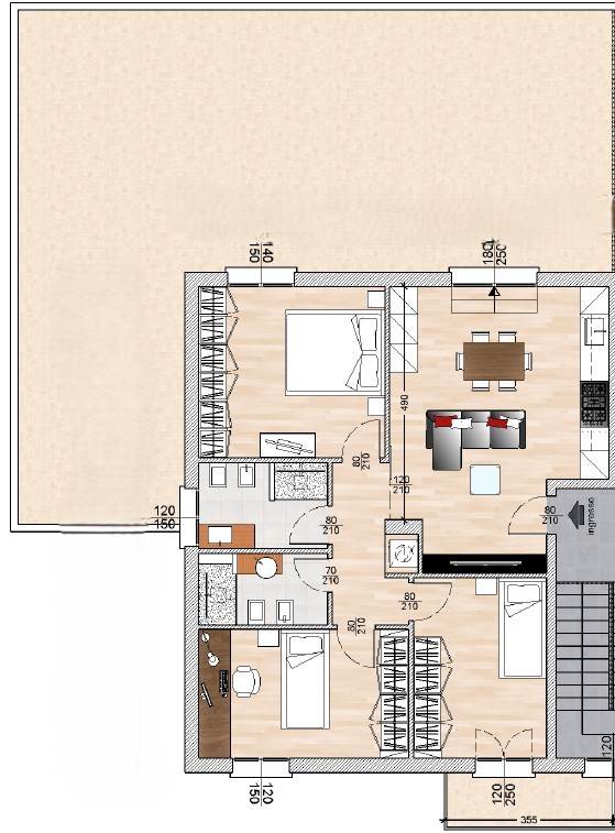 appartamento in vendita a Calderara di Reno