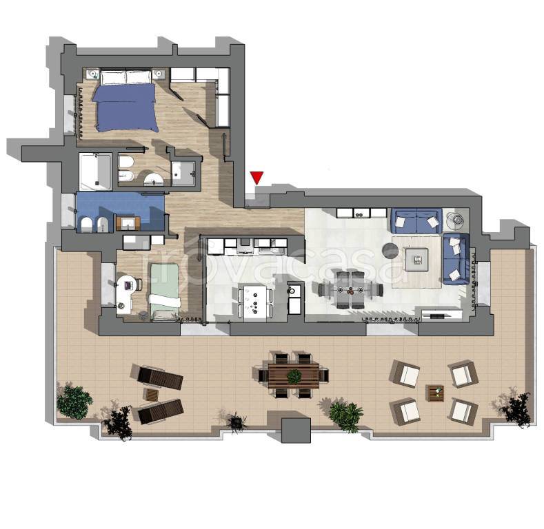 appartamento in vendita a Calderara di Reno