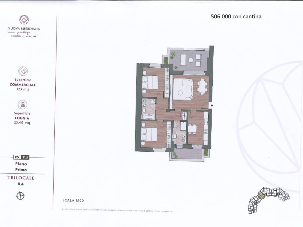 appartamento in vendita a Casalecchio di Reno