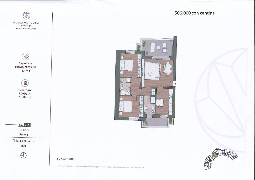 appartamento in vendita a Casalecchio di Reno