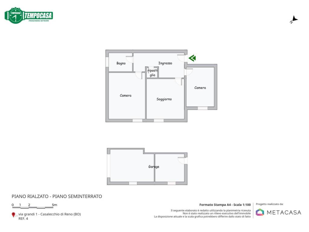 appartamento in vendita a Casalecchio di Reno in zona Ceretolo