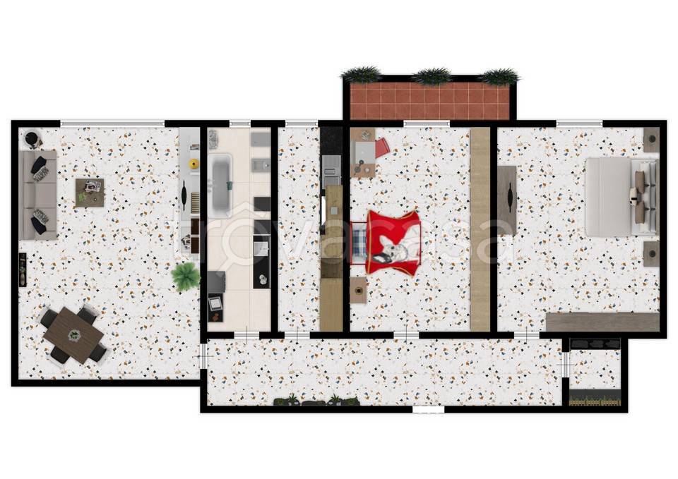 appartamento in vendita a Casalecchio di Reno