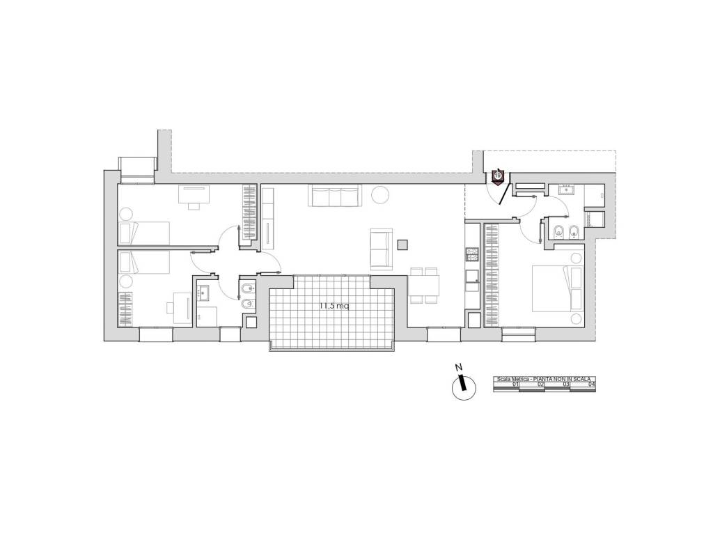 appartamento in vendita a Casalecchio di Reno in zona Garibaldi/La Mutua