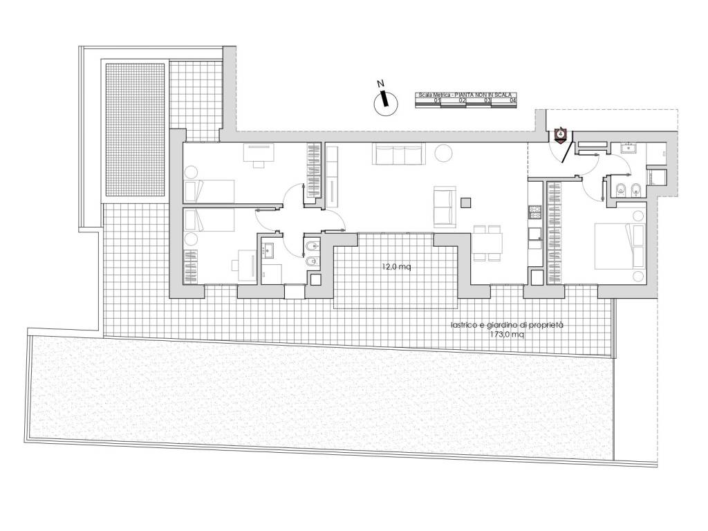 appartamento in vendita a Casalecchio di Reno in zona Garibaldi/La Mutua