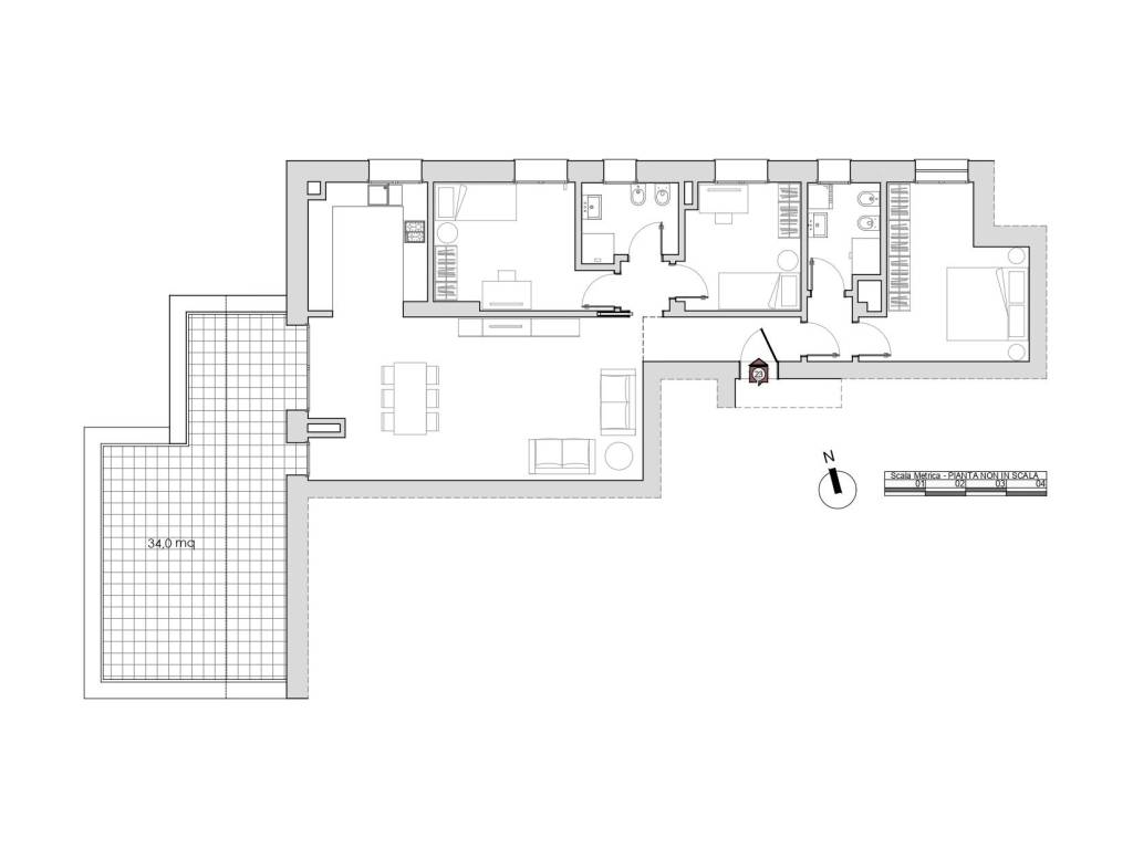 appartamento in vendita a Casalecchio di Reno in zona Garibaldi/La Mutua
