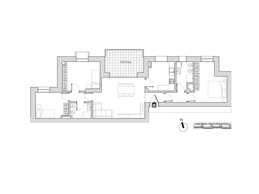 appartamento in vendita a Casalecchio di Reno in zona Garibaldi/La Mutua