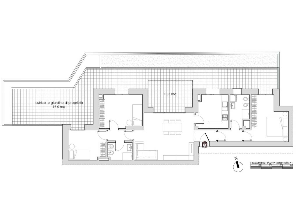 appartamento in vendita a Casalecchio di Reno in zona Garibaldi/La Mutua