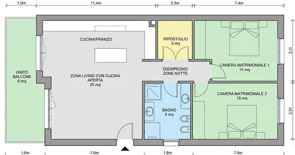 appartamento in vendita a Casalecchio di Reno