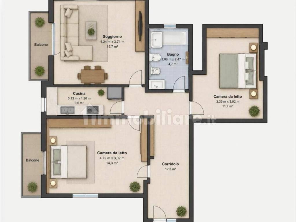 appartamento in vendita a Casalecchio di Reno in zona Garibaldi/La Mutua