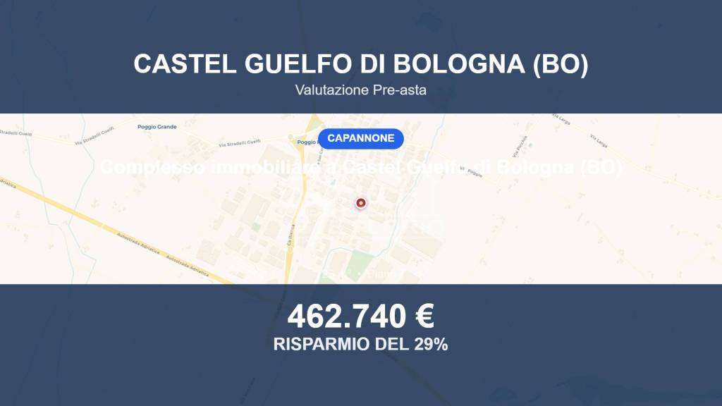 locale commerciale in vendita a Castel Guelfo di Bologna