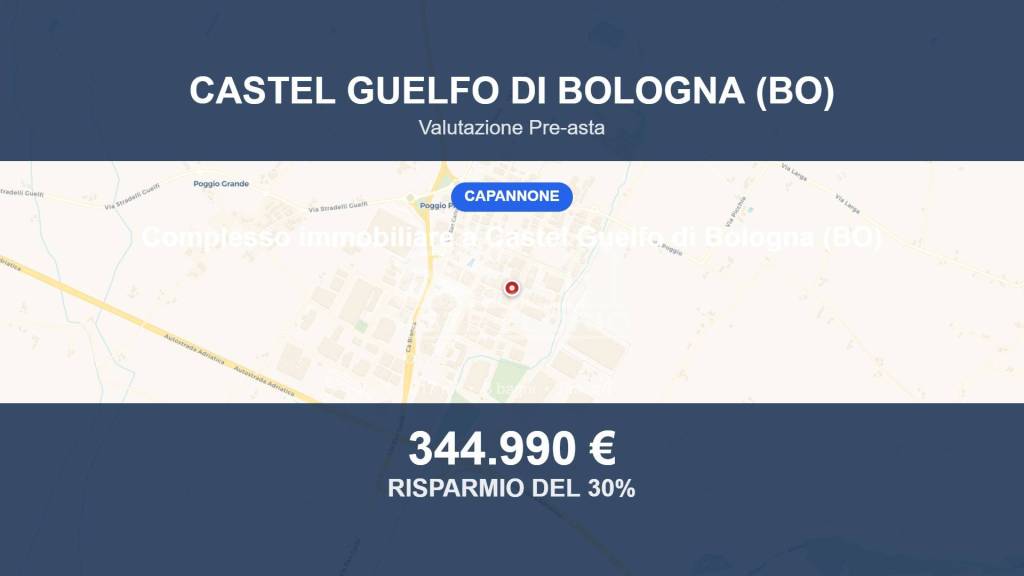 locale commerciale in vendita a Castel Guelfo di Bologna