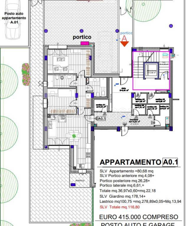 appartamento in vendita a Castel Maggiore