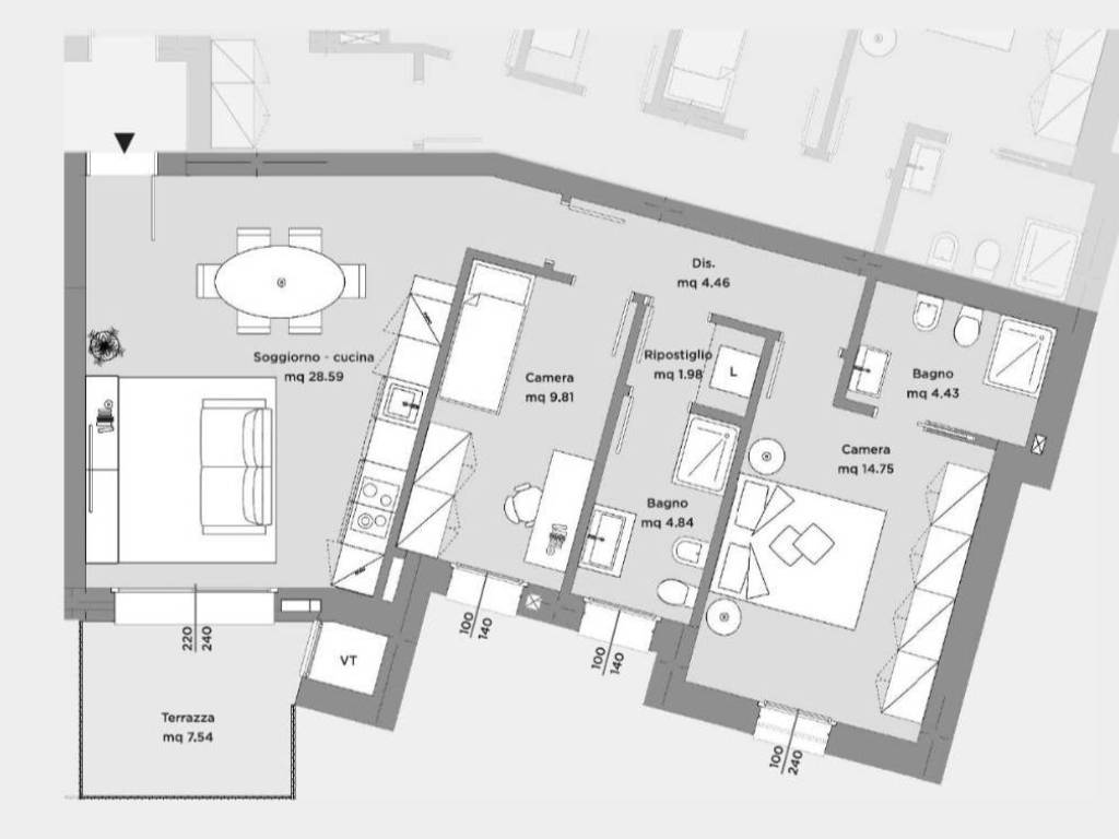 appartamento in vendita a Castel Maggiore