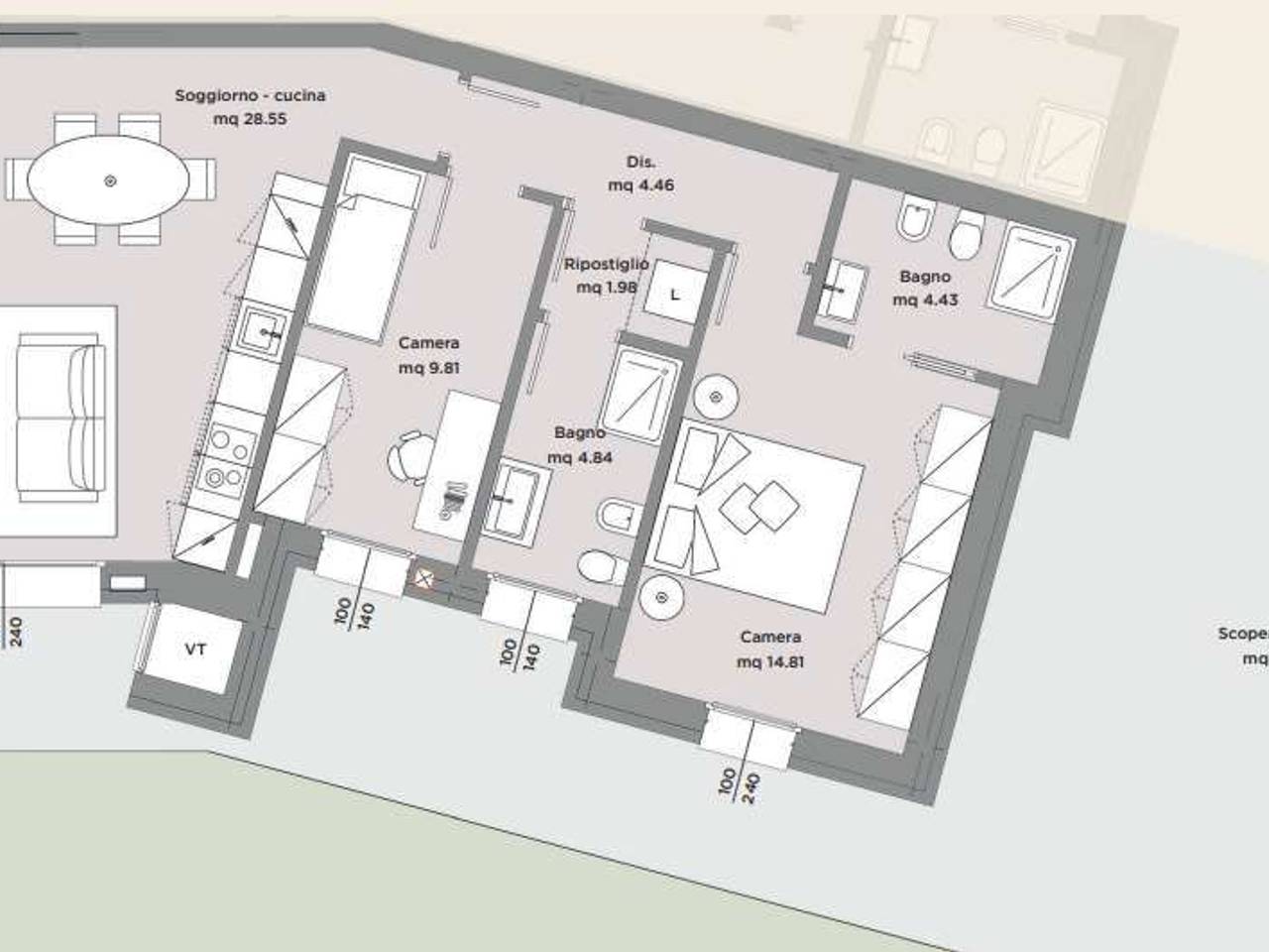 appartamento in vendita a Castel Maggiore