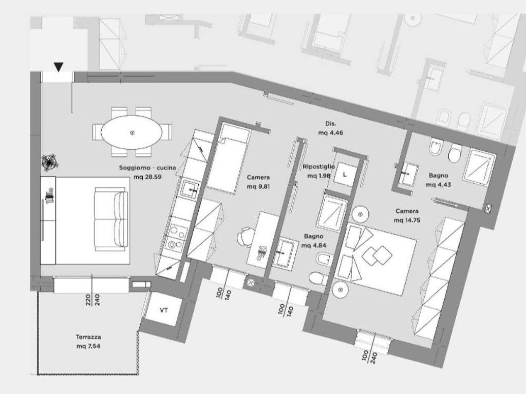 appartamento in vendita a Castel Maggiore