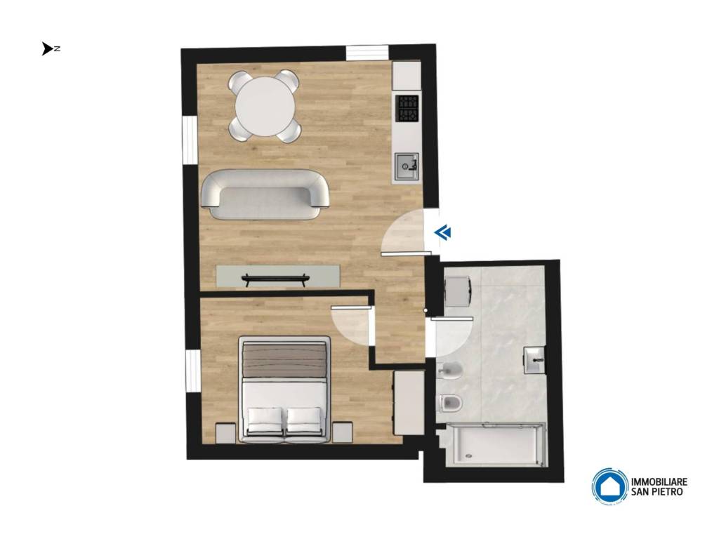 appartamento in vendita a Castel Maggiore in zona Boschetto